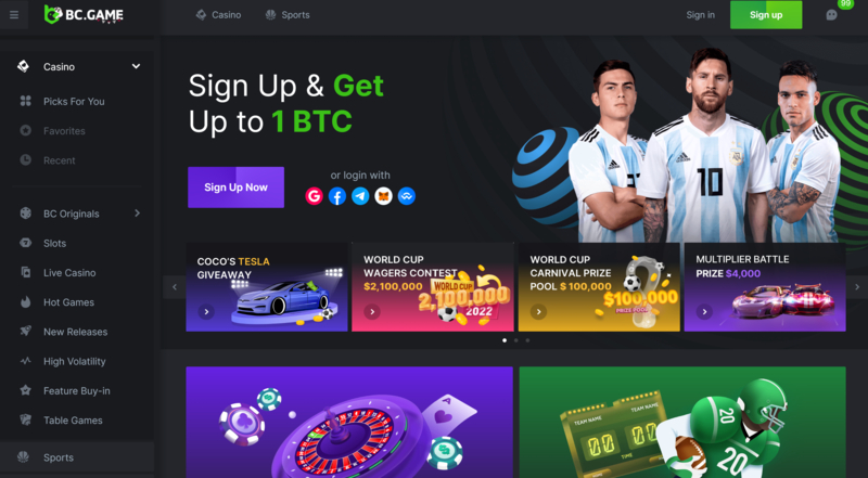 BC Game Crypto Casino di Ikuti Petualangan Kasino Digital